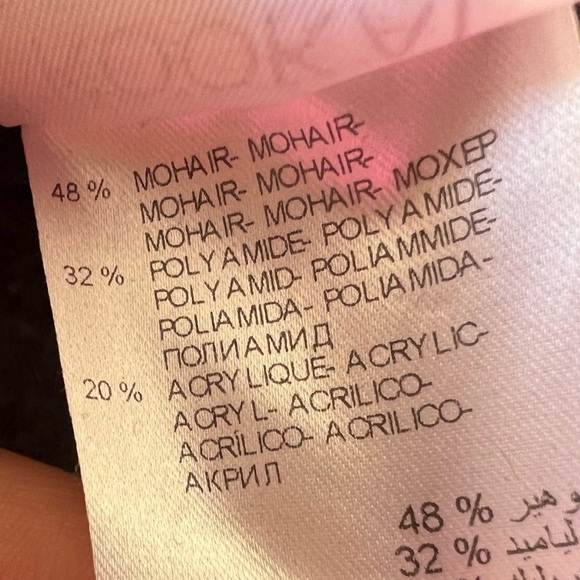 KOOKAI top sweater mohair blend green Size 1 small short sleeve - Picture 7 of 10